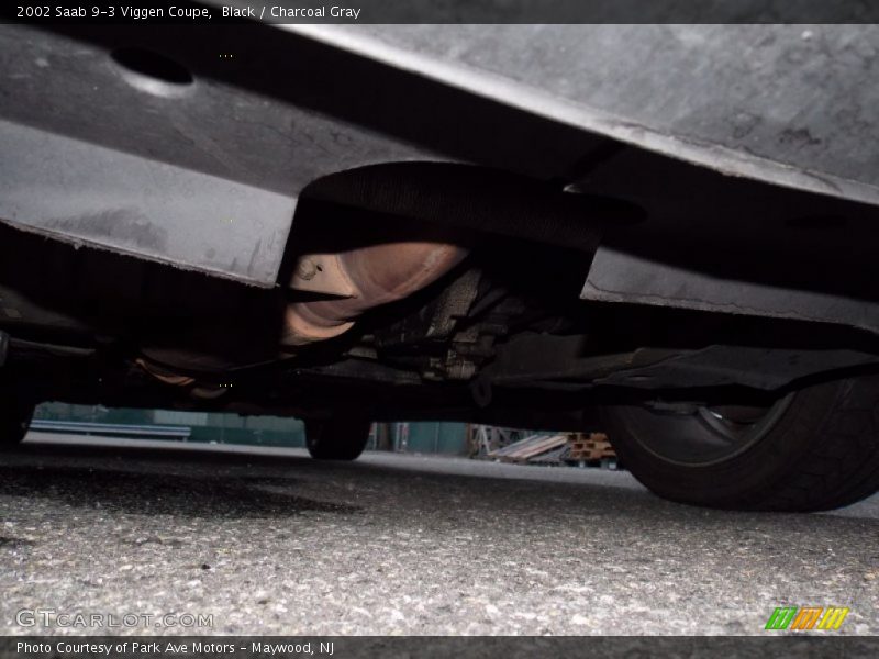 Black / Charcoal Gray 2002 Saab 9-3 Viggen Coupe