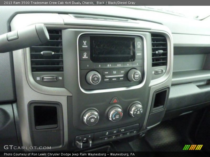 Black / Black/Diesel Gray 2013 Ram 3500 Tradesman Crew Cab 4x4 Dually Chassis