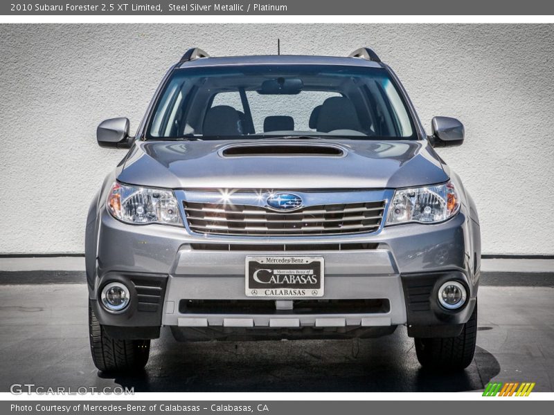 Steel Silver Metallic / Platinum 2010 Subaru Forester 2.5 XT Limited