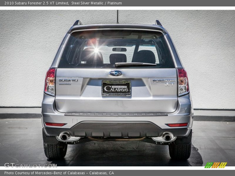 Steel Silver Metallic / Platinum 2010 Subaru Forester 2.5 XT Limited