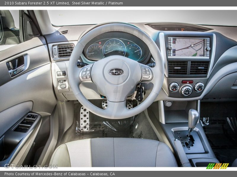 Dashboard of 2010 Forester 2.5 XT Limited