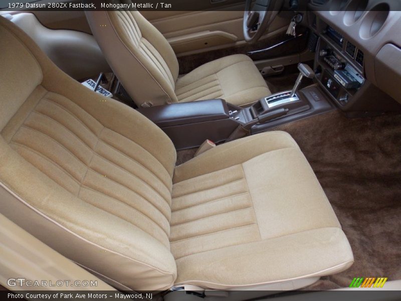 Front Seat of 1979 280ZX Fastback