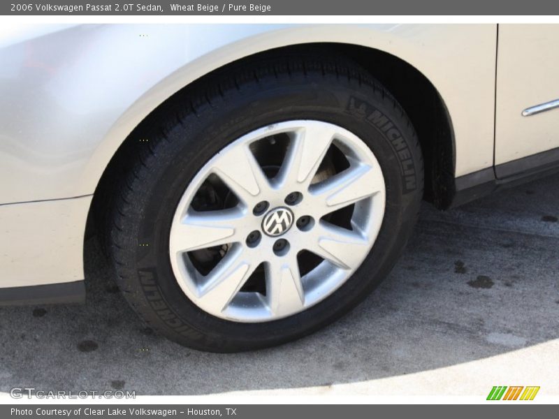 Wheat Beige / Pure Beige 2006 Volkswagen Passat 2.0T Sedan