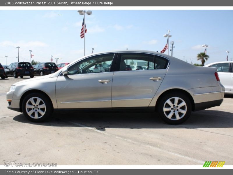 Wheat Beige / Pure Beige 2006 Volkswagen Passat 2.0T Sedan