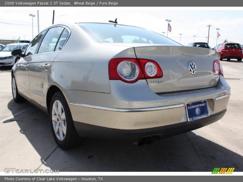 Wheat Beige / Pure Beige 2006 Volkswagen Passat 2.0T Sedan