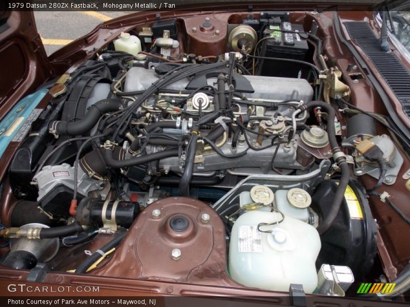  1979 280ZX Fastback Engine - 2.8 Liter SOHC 12-Valve Inline 6 Cylinder