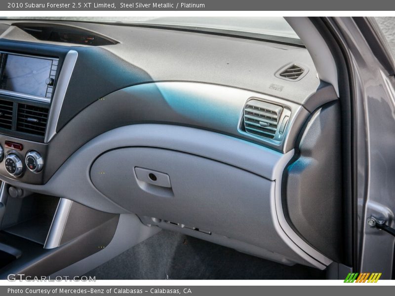 Steel Silver Metallic / Platinum 2010 Subaru Forester 2.5 XT Limited