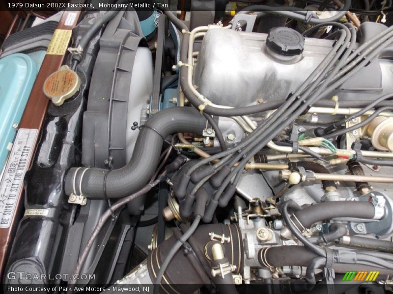  1979 280ZX Fastback Engine - 2.8 Liter SOHC 12-Valve Inline 6 Cylinder