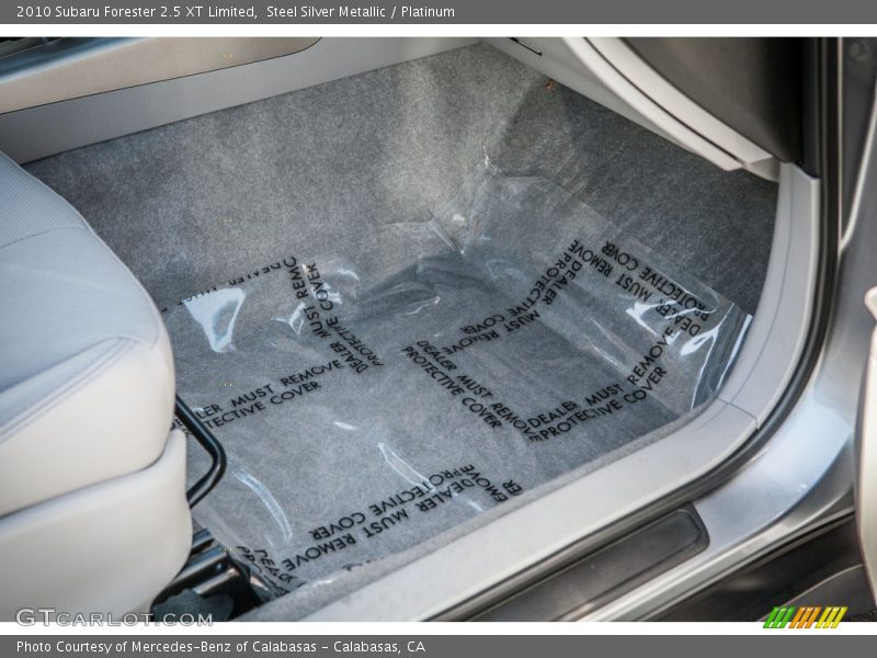 Steel Silver Metallic / Platinum 2010 Subaru Forester 2.5 XT Limited