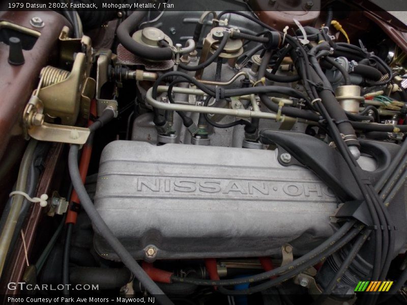  1979 280ZX Fastback Engine - 2.8 Liter SOHC 12-Valve Inline 6 Cylinder