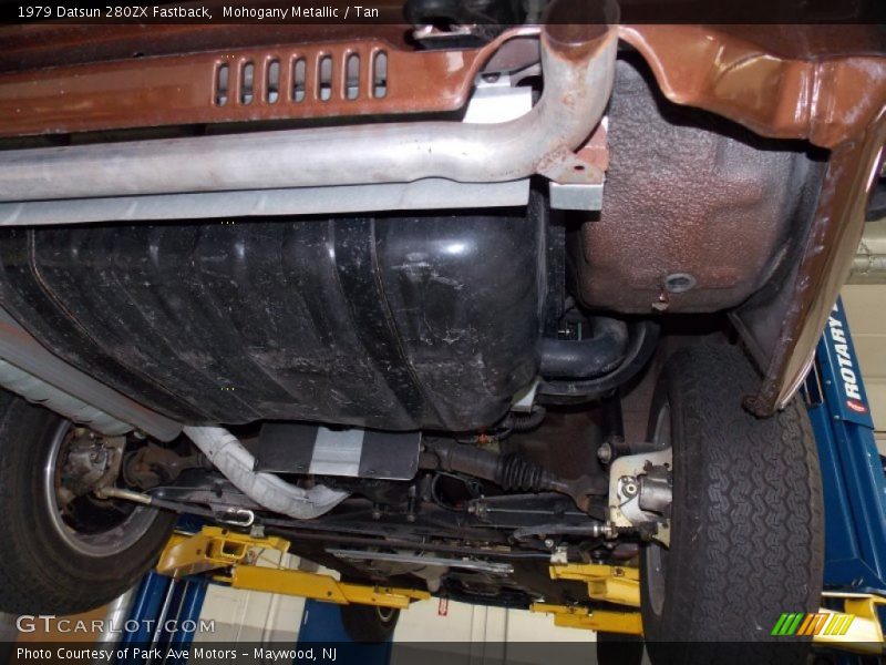 Undercarriage of 1979 280ZX Fastback
