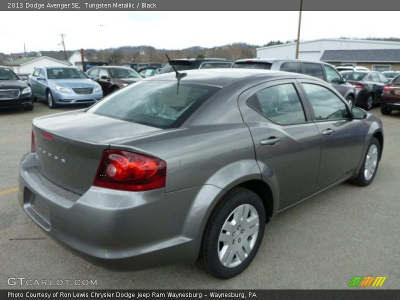 Tungsten Metallic / Black 2013 Dodge Avenger SE