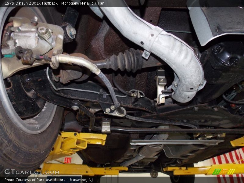 Undercarriage of 1979 280ZX Fastback