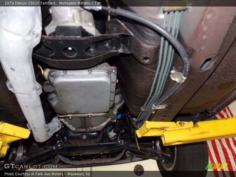 Undercarriage of 1979 280ZX Fastback