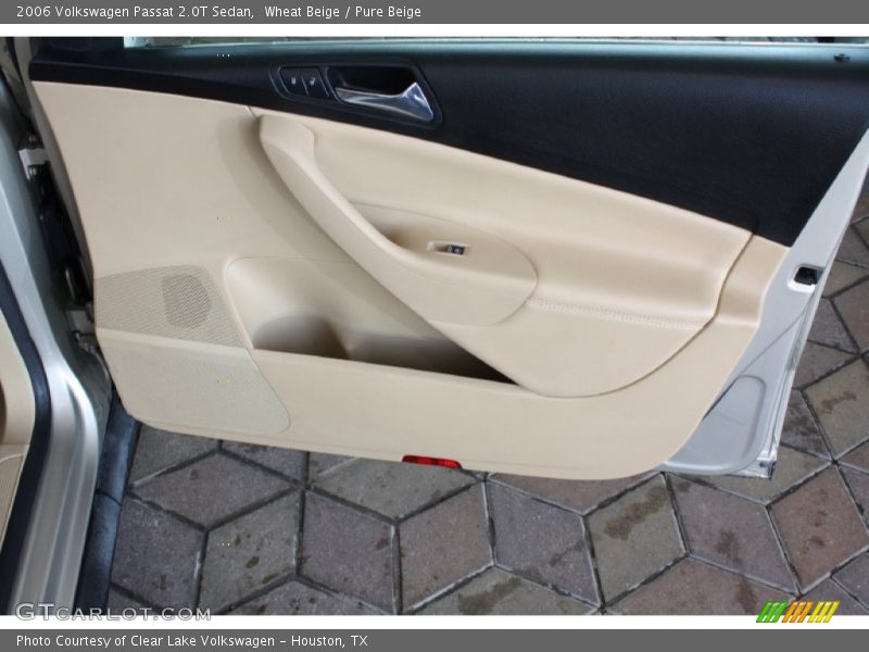 Wheat Beige / Pure Beige 2006 Volkswagen Passat 2.0T Sedan