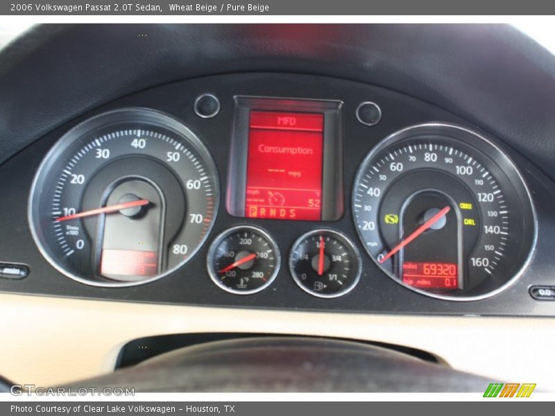 Wheat Beige / Pure Beige 2006 Volkswagen Passat 2.0T Sedan