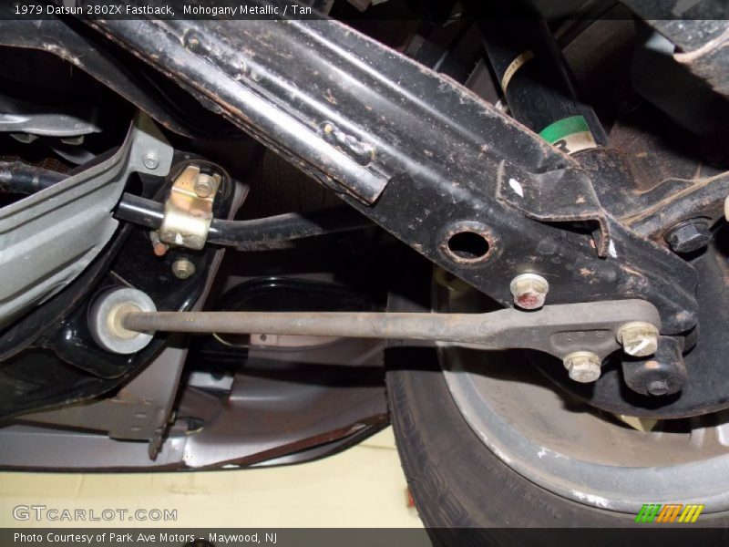 Undercarriage of 1979 280ZX Fastback