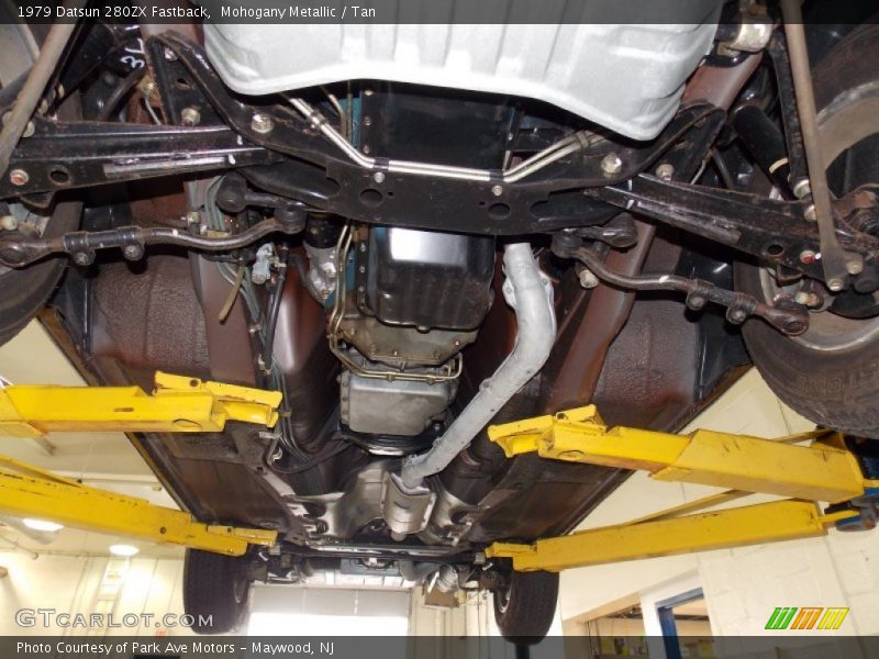 Undercarriage of 1979 280ZX Fastback