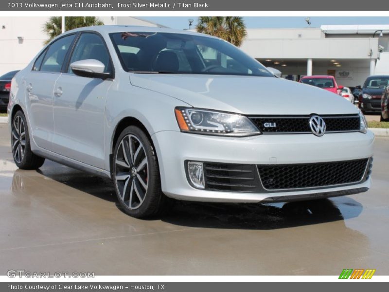 Frost Silver Metallic / Titan Black 2013 Volkswagen Jetta GLI Autobahn