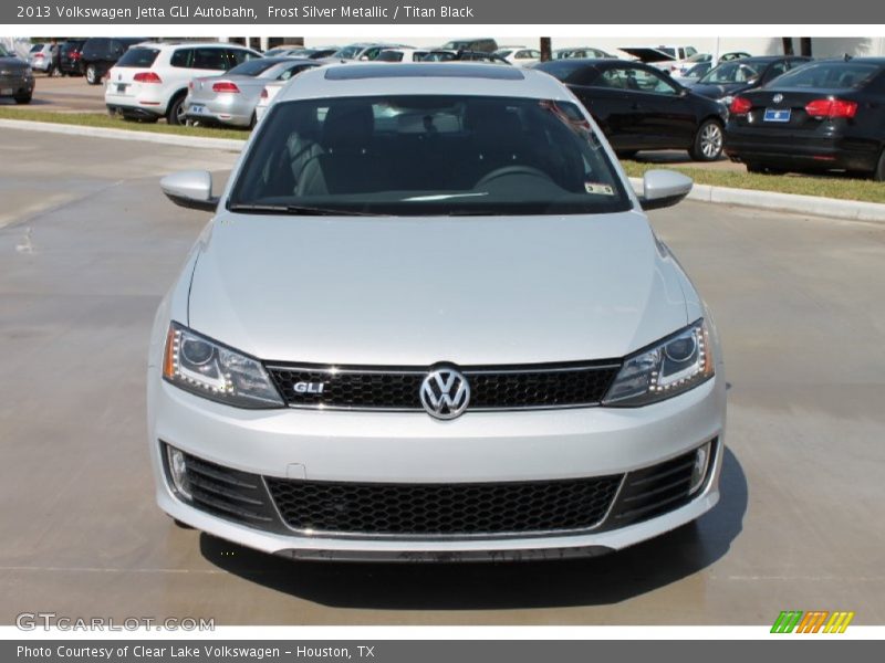 Frost Silver Metallic / Titan Black 2013 Volkswagen Jetta GLI Autobahn