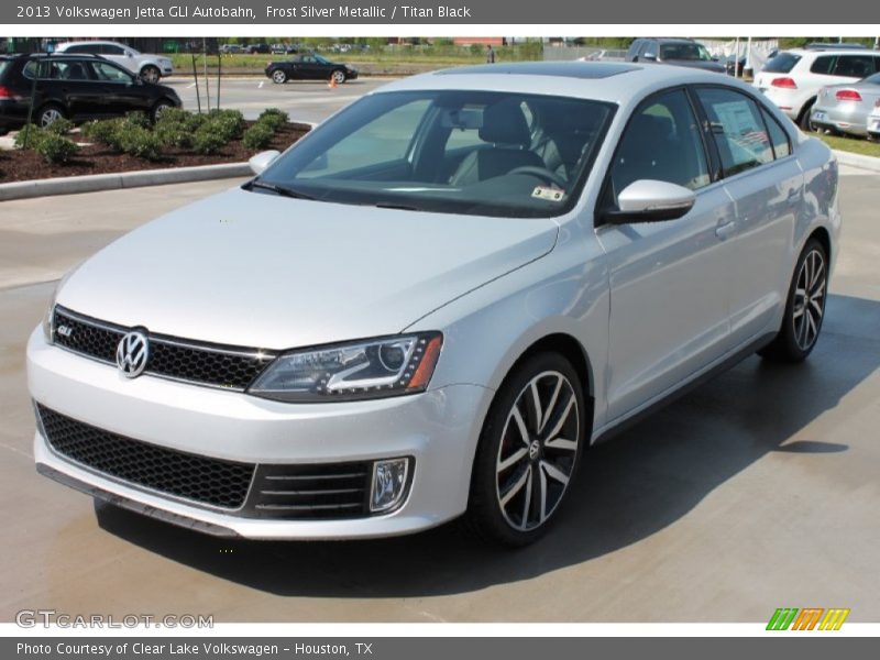 Frost Silver Metallic / Titan Black 2013 Volkswagen Jetta GLI Autobahn