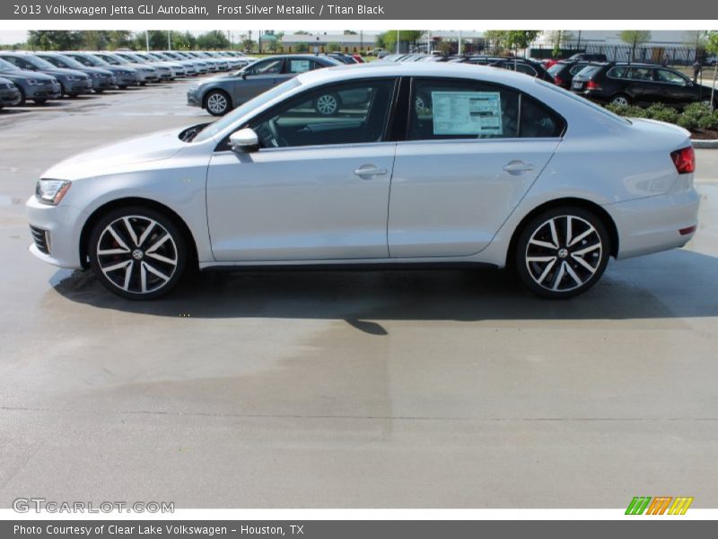 Frost Silver Metallic / Titan Black 2013 Volkswagen Jetta GLI Autobahn