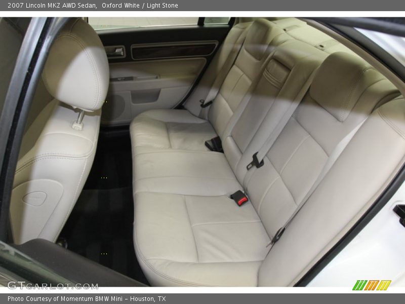 Rear Seat of 2007 MKZ AWD Sedan