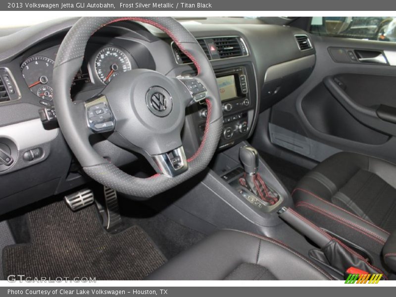 Frost Silver Metallic / Titan Black 2013 Volkswagen Jetta GLI Autobahn