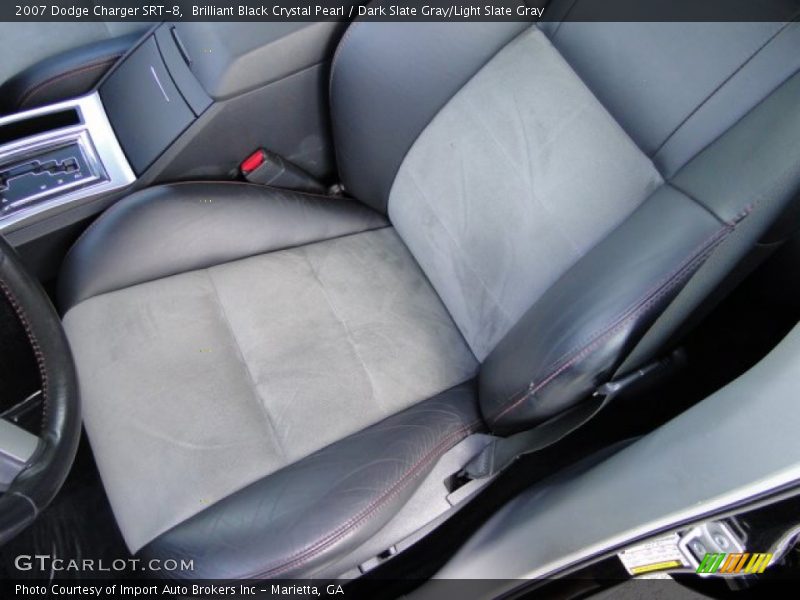 Brilliant Black Crystal Pearl / Dark Slate Gray/Light Slate Gray 2007 Dodge Charger SRT-8