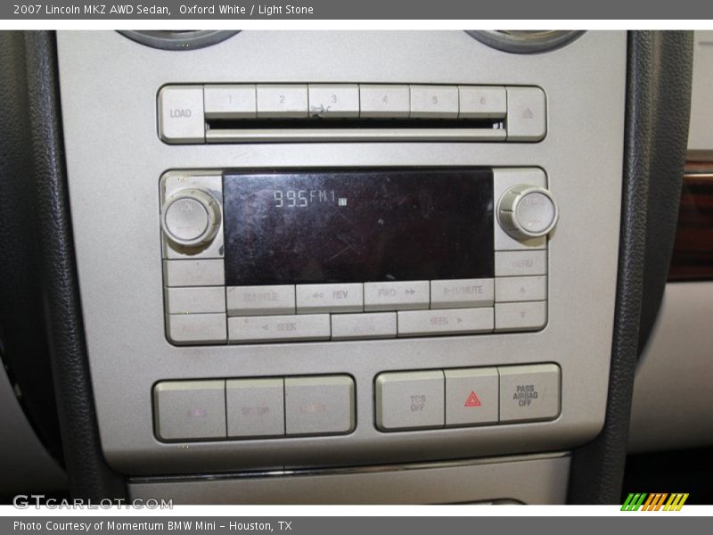 Oxford White / Light Stone 2007 Lincoln MKZ AWD Sedan