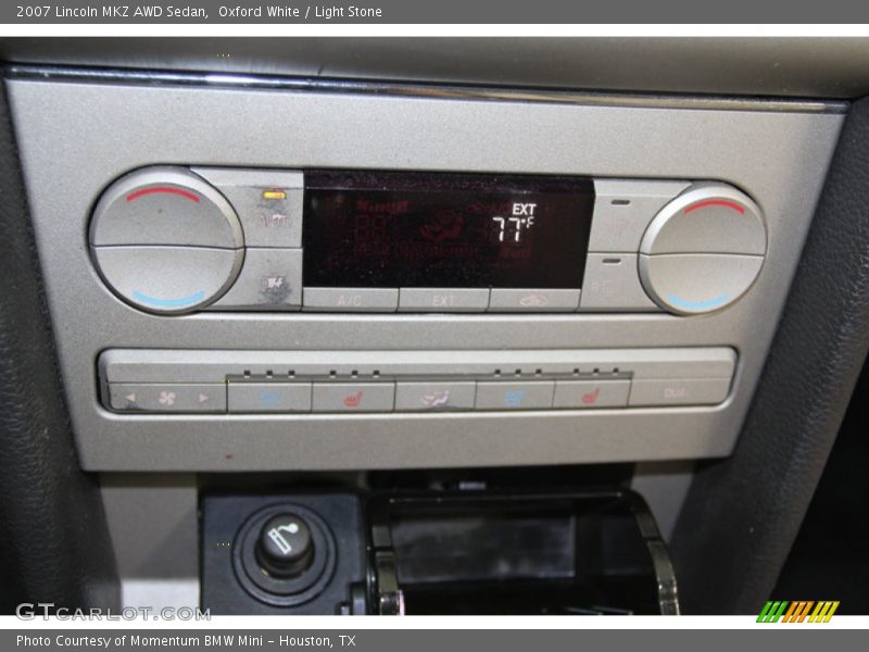Oxford White / Light Stone 2007 Lincoln MKZ AWD Sedan