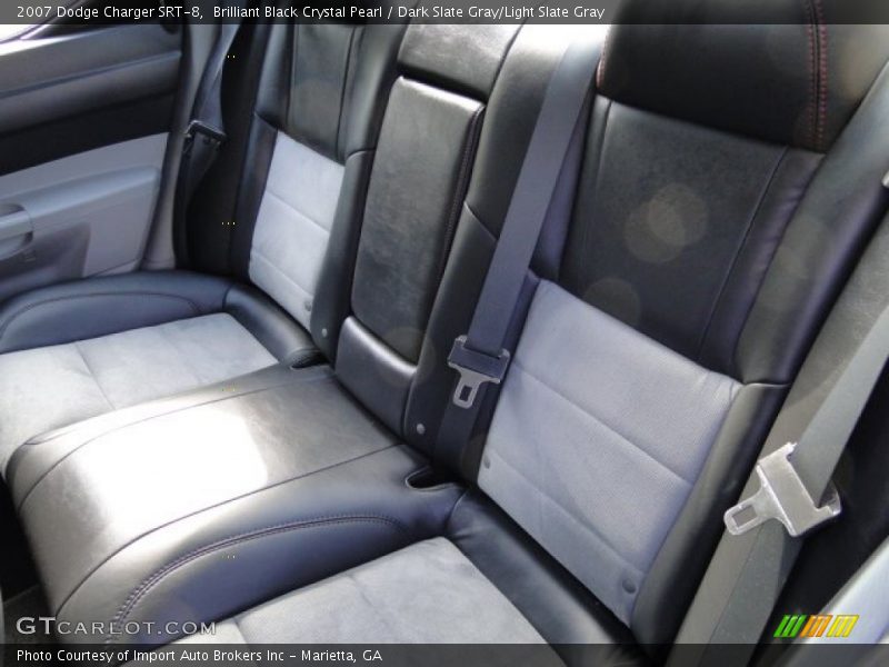 Brilliant Black Crystal Pearl / Dark Slate Gray/Light Slate Gray 2007 Dodge Charger SRT-8