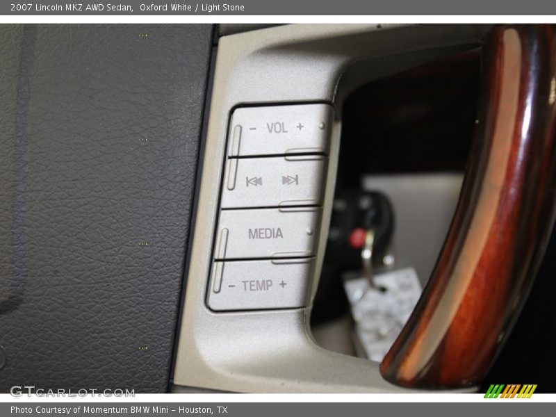 Oxford White / Light Stone 2007 Lincoln MKZ AWD Sedan