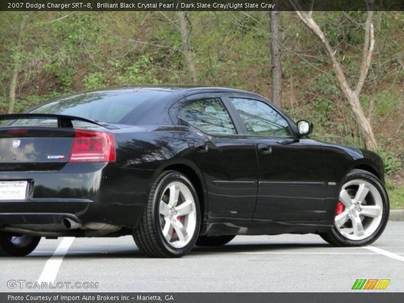 Brilliant Black Crystal Pearl / Dark Slate Gray/Light Slate Gray 2007 Dodge Charger SRT-8