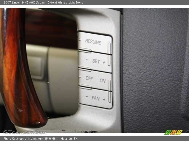 Oxford White / Light Stone 2007 Lincoln MKZ AWD Sedan