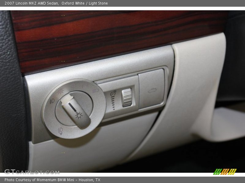 Oxford White / Light Stone 2007 Lincoln MKZ AWD Sedan
