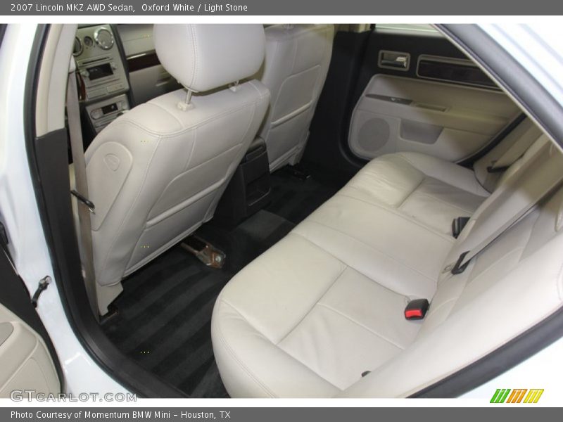 Oxford White / Light Stone 2007 Lincoln MKZ AWD Sedan