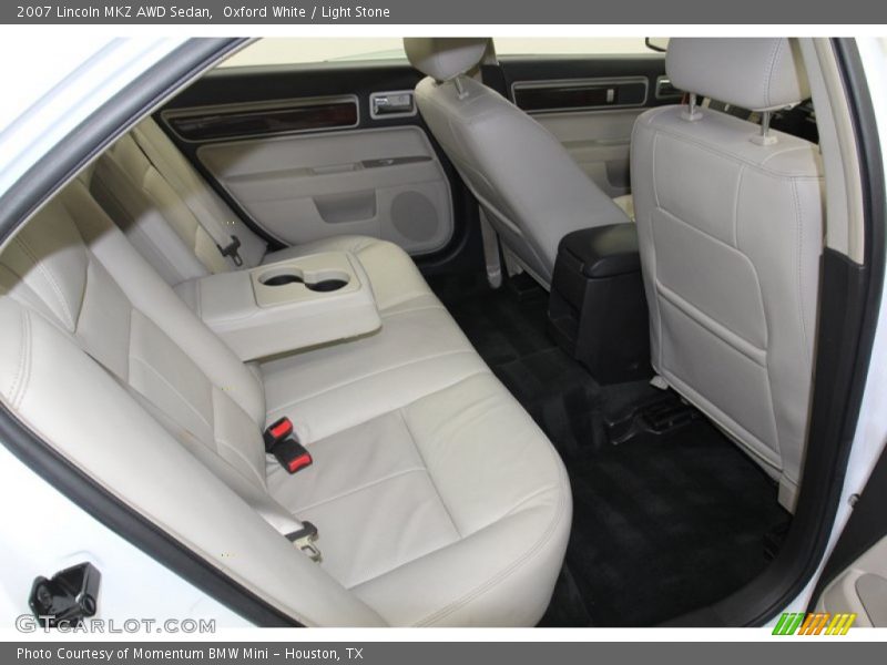 Oxford White / Light Stone 2007 Lincoln MKZ AWD Sedan