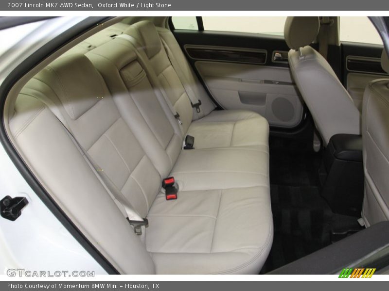 Oxford White / Light Stone 2007 Lincoln MKZ AWD Sedan