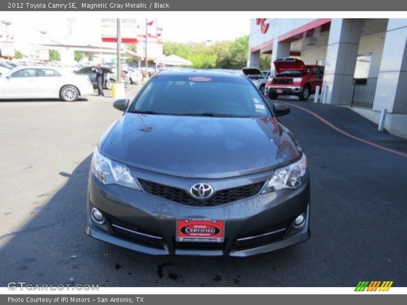 Magnetic Gray Metallic / Black 2012 Toyota Camry SE