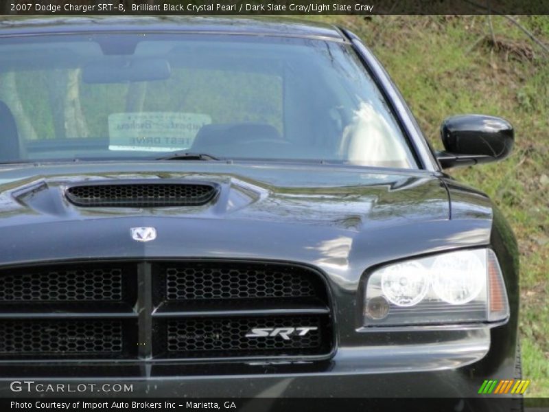 Brilliant Black Crystal Pearl / Dark Slate Gray/Light Slate Gray 2007 Dodge Charger SRT-8