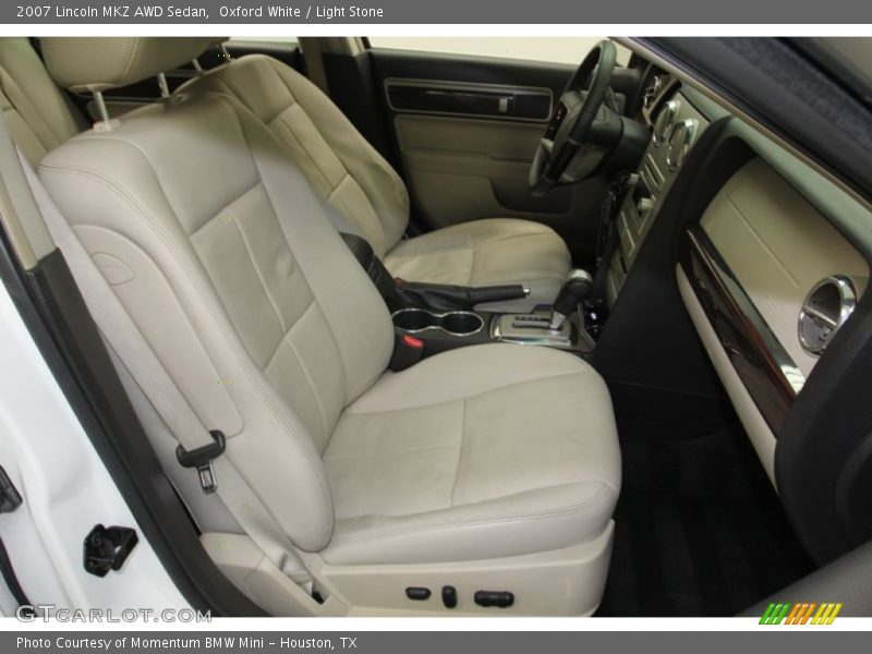 Oxford White / Light Stone 2007 Lincoln MKZ AWD Sedan