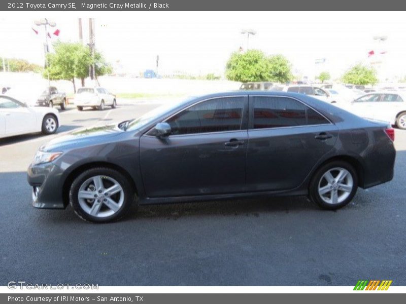 Magnetic Gray Metallic / Black 2012 Toyota Camry SE