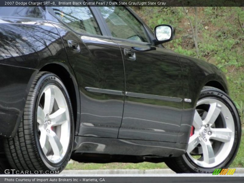 Brilliant Black Crystal Pearl / Dark Slate Gray/Light Slate Gray 2007 Dodge Charger SRT-8