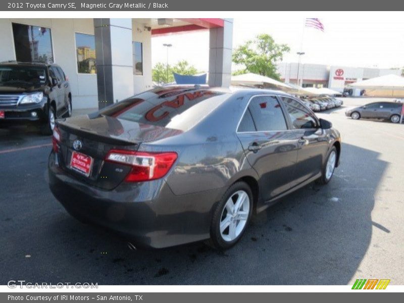 Magnetic Gray Metallic / Black 2012 Toyota Camry SE