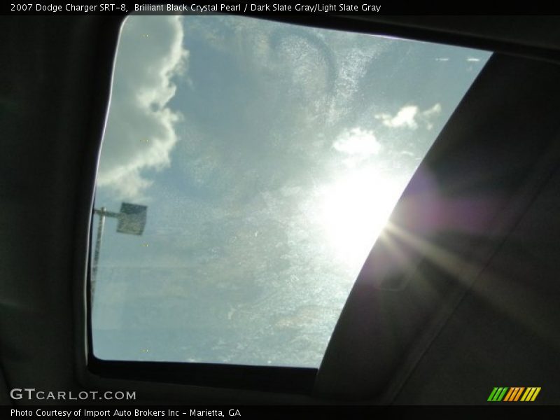 Brilliant Black Crystal Pearl / Dark Slate Gray/Light Slate Gray 2007 Dodge Charger SRT-8