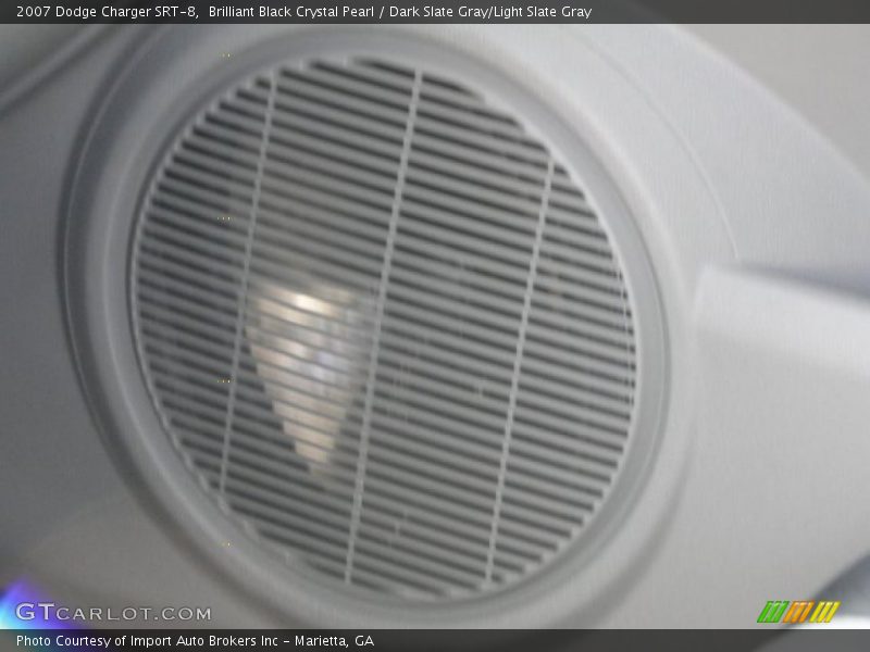Brilliant Black Crystal Pearl / Dark Slate Gray/Light Slate Gray 2007 Dodge Charger SRT-8