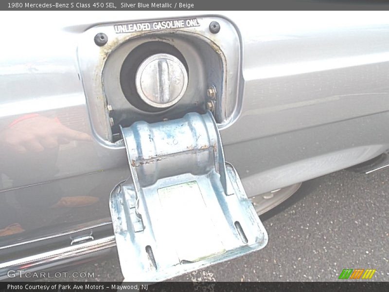Silver Blue Metallic / Beige 1980 Mercedes-Benz S Class 450 SEL