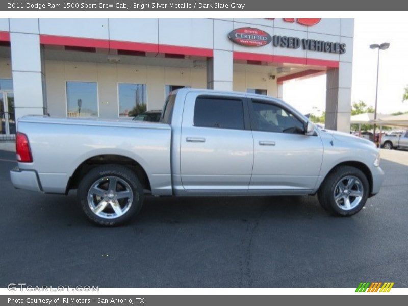 Bright Silver Metallic / Dark Slate Gray 2011 Dodge Ram 1500 Sport Crew Cab
