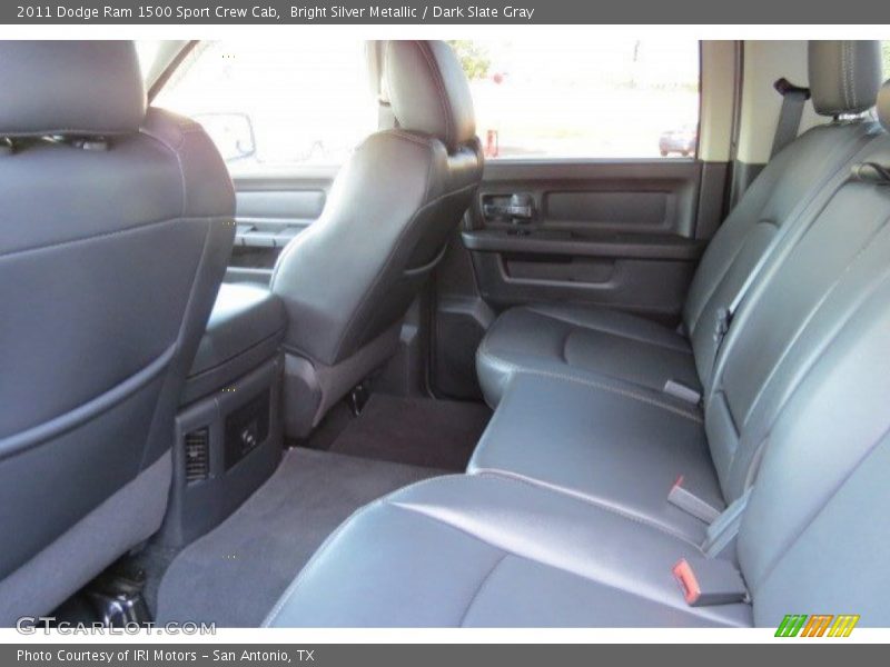 Bright Silver Metallic / Dark Slate Gray 2011 Dodge Ram 1500 Sport Crew Cab